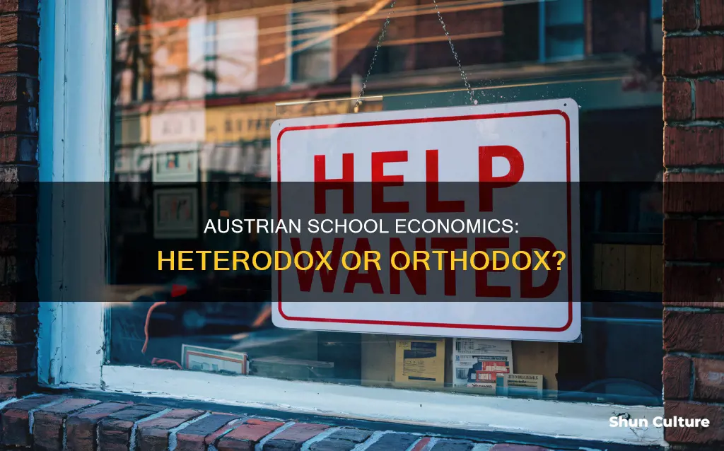 is austrian school economics heterodox