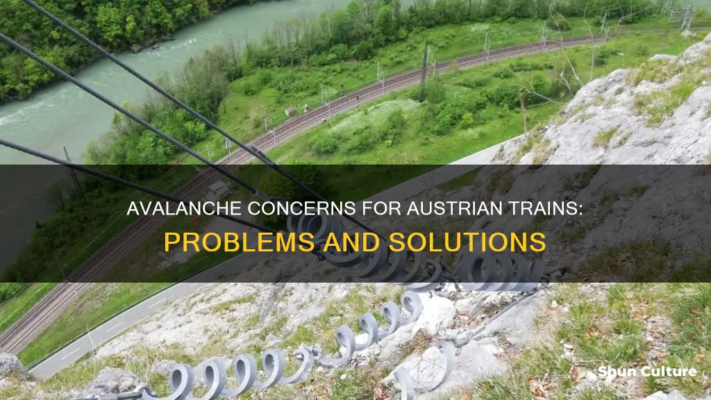 is avalanche a problem for trains in austria