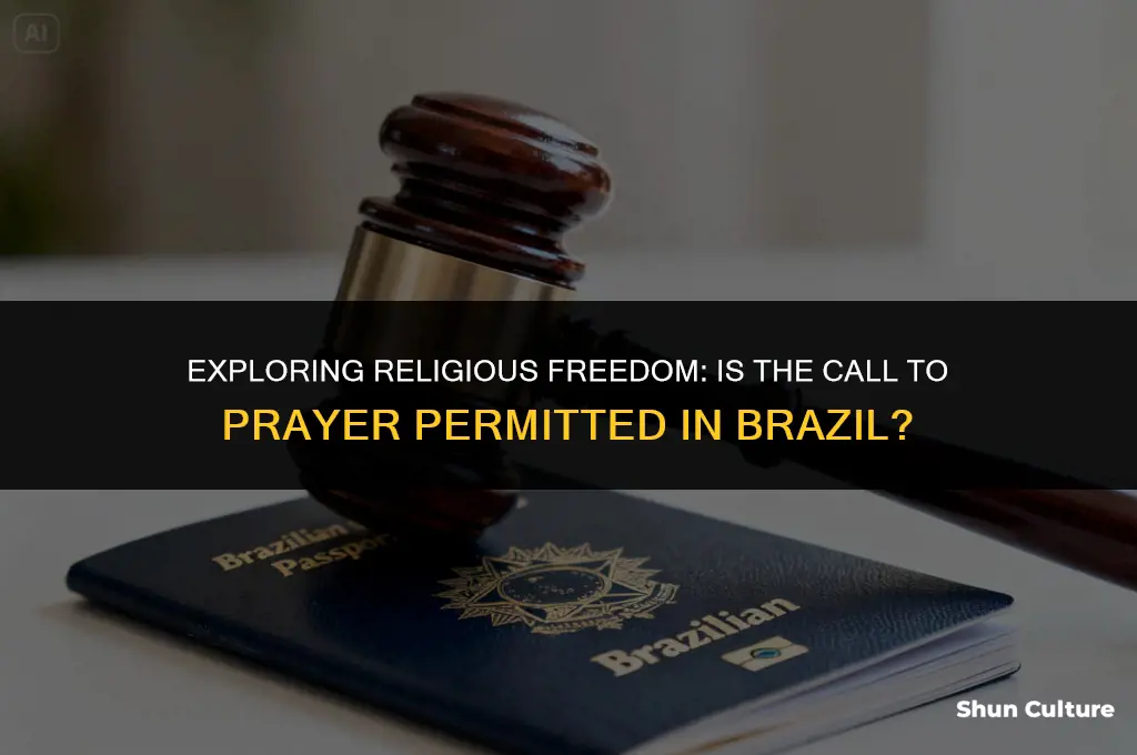 is azan allowed in brazil