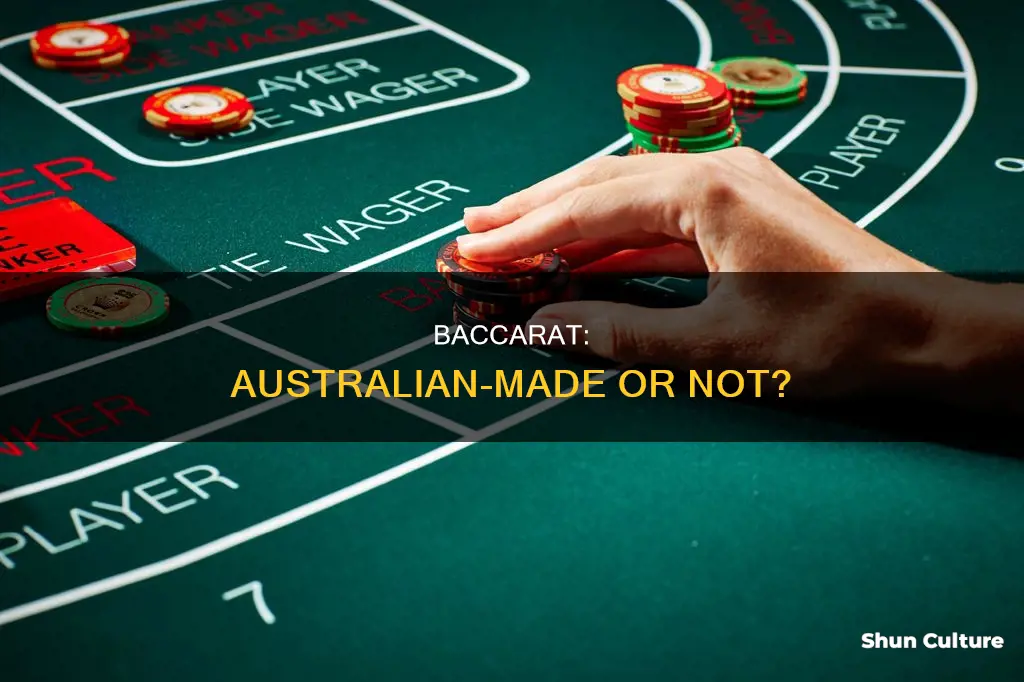 is baccarat made in australia