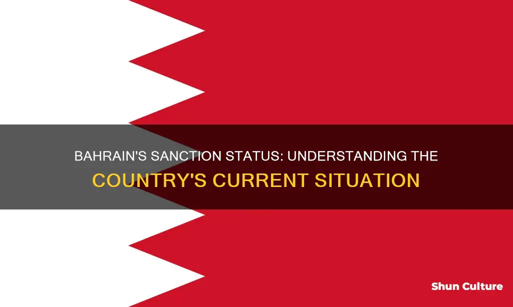 is bahrain a sanctioned country