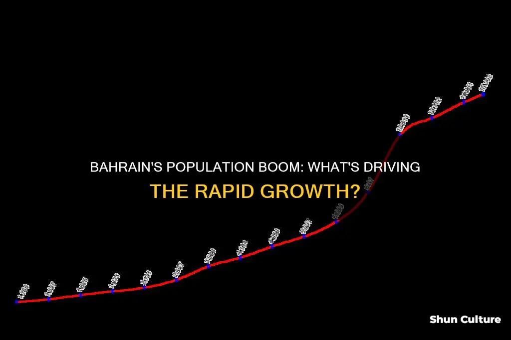 is bahrain experiencing in extremely high population growth rate