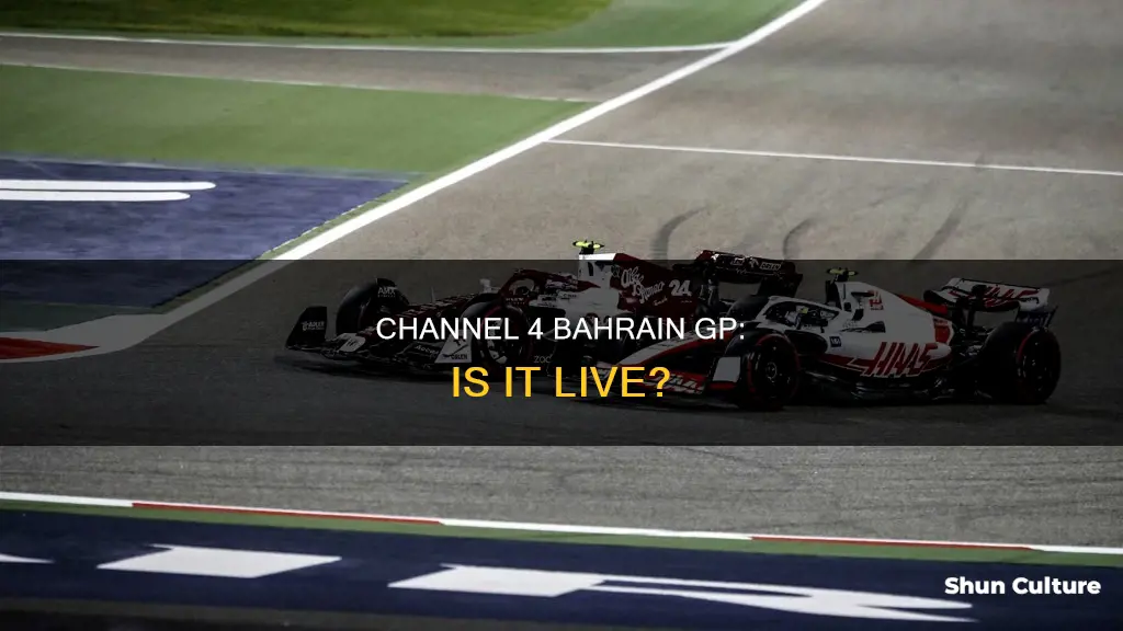 is bahrain gp live on channel 4