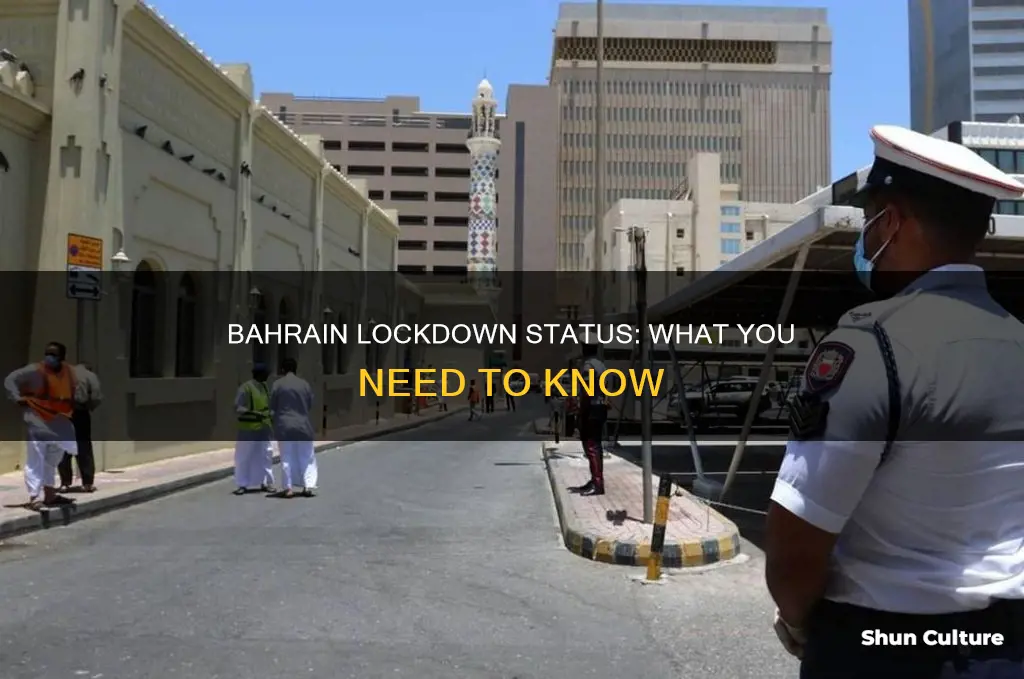 is bahrain in lockdown