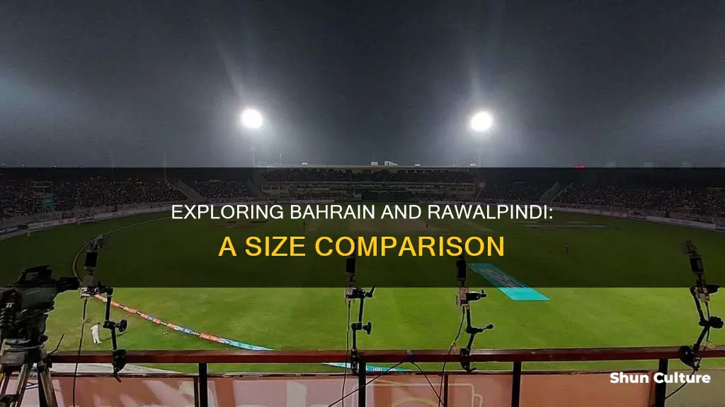 is bahrain larger than rawalpindi