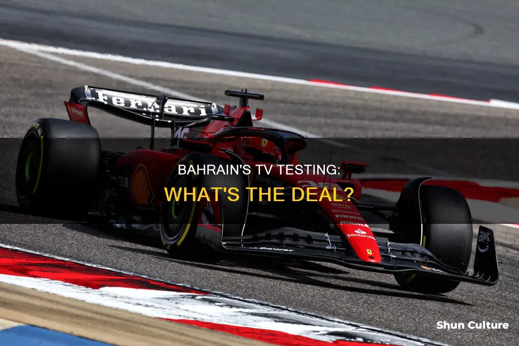 is bahrain testing on tv