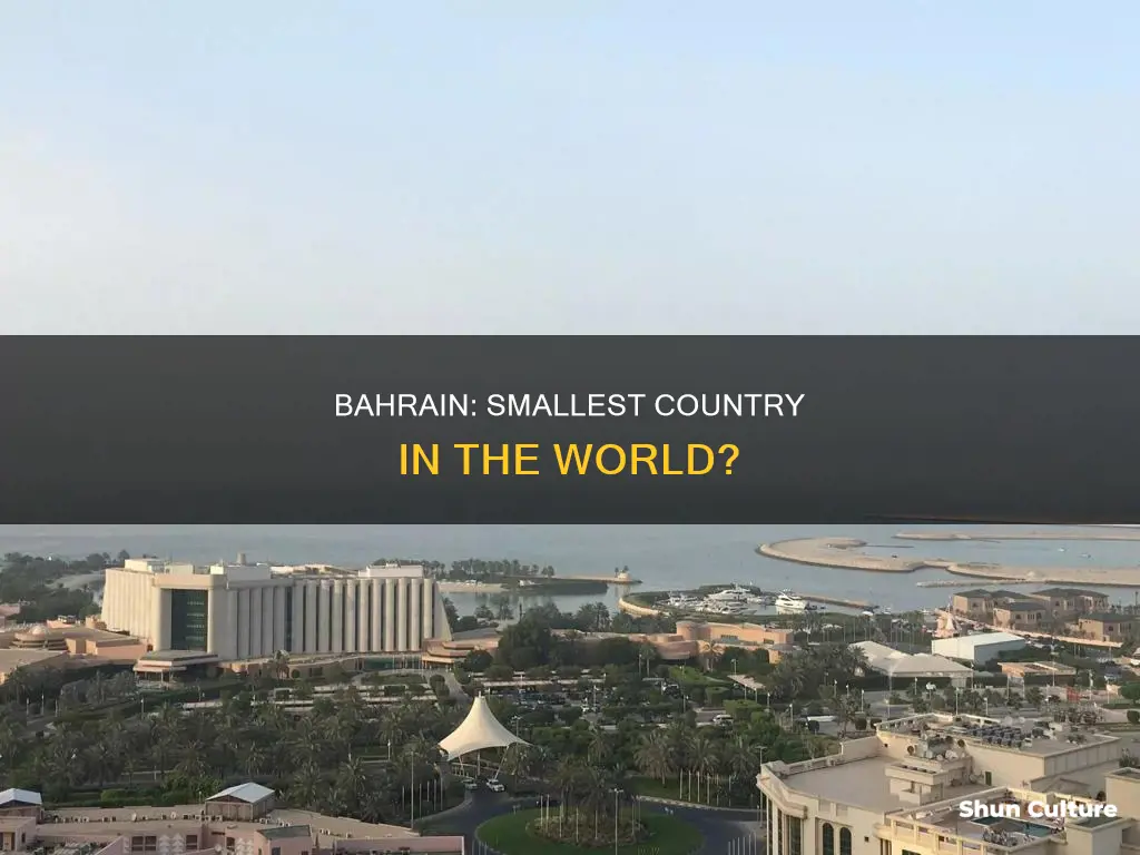 is bahrain the smallest country in the world