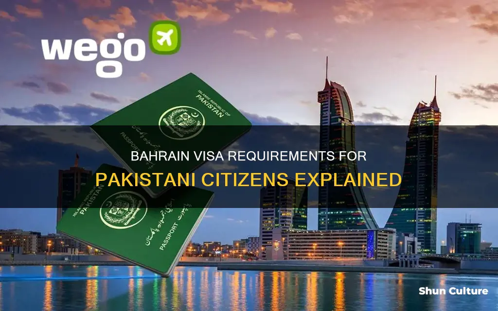 is bahrain visa free for pakistan