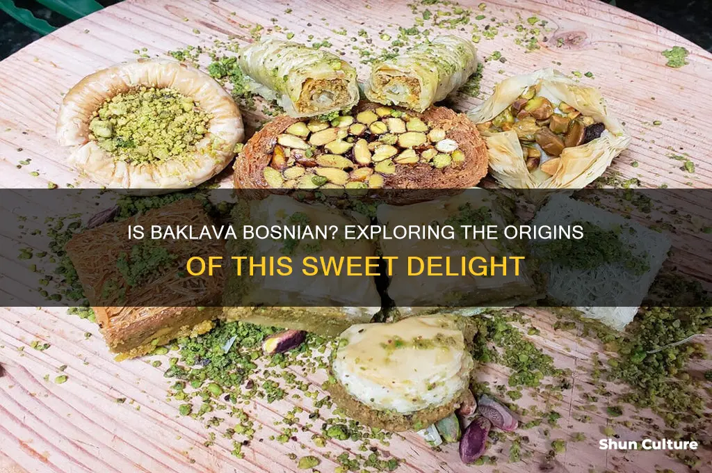 is baklava bosnian