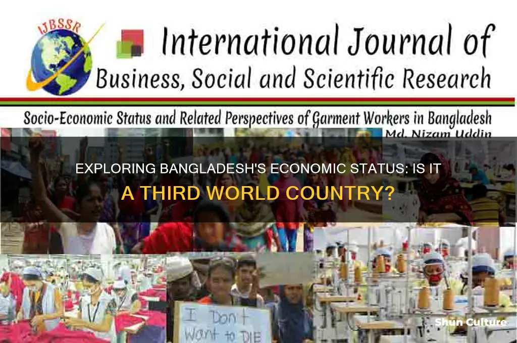 is bangladesh a 3rd world country