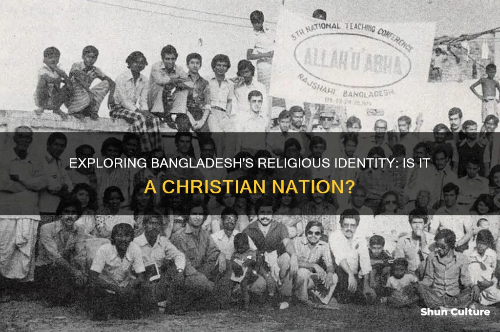 is bangladesh a christian country