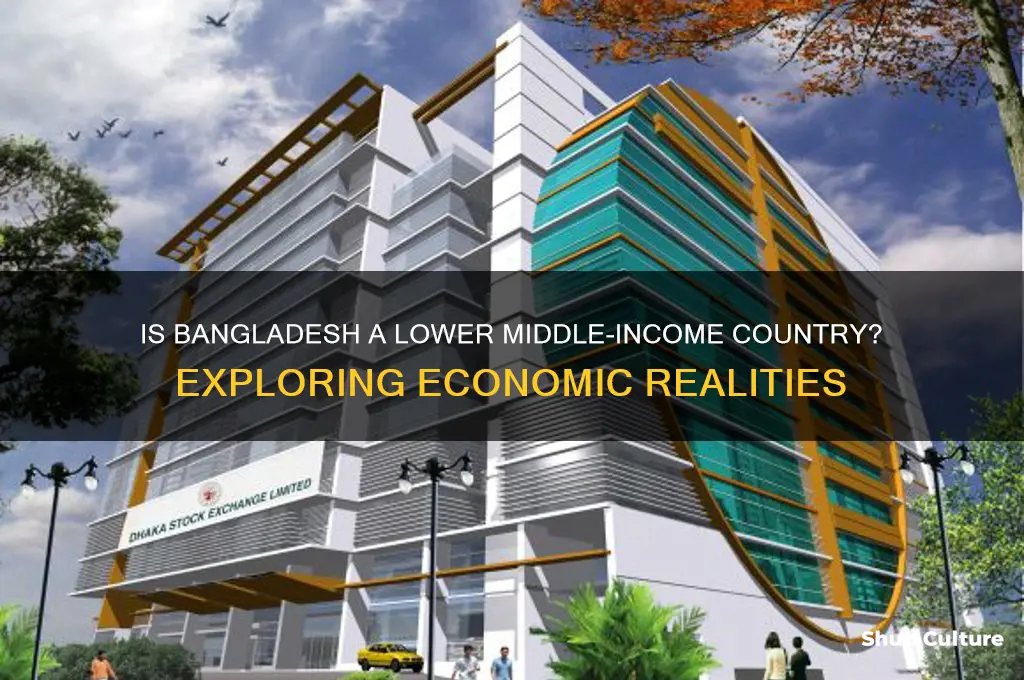 is bangladesh a lower middle income country