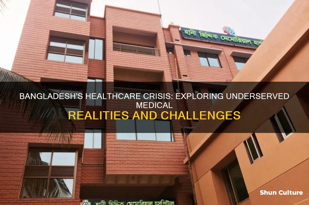 is bangladesh a medically underseved area