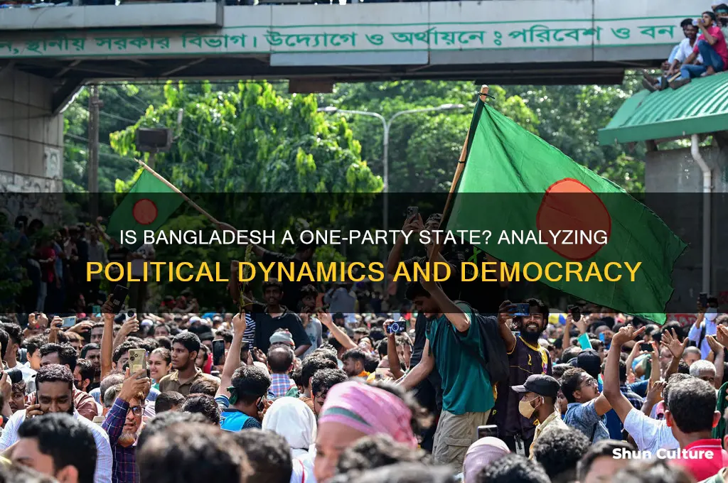is bangladesh a one party state