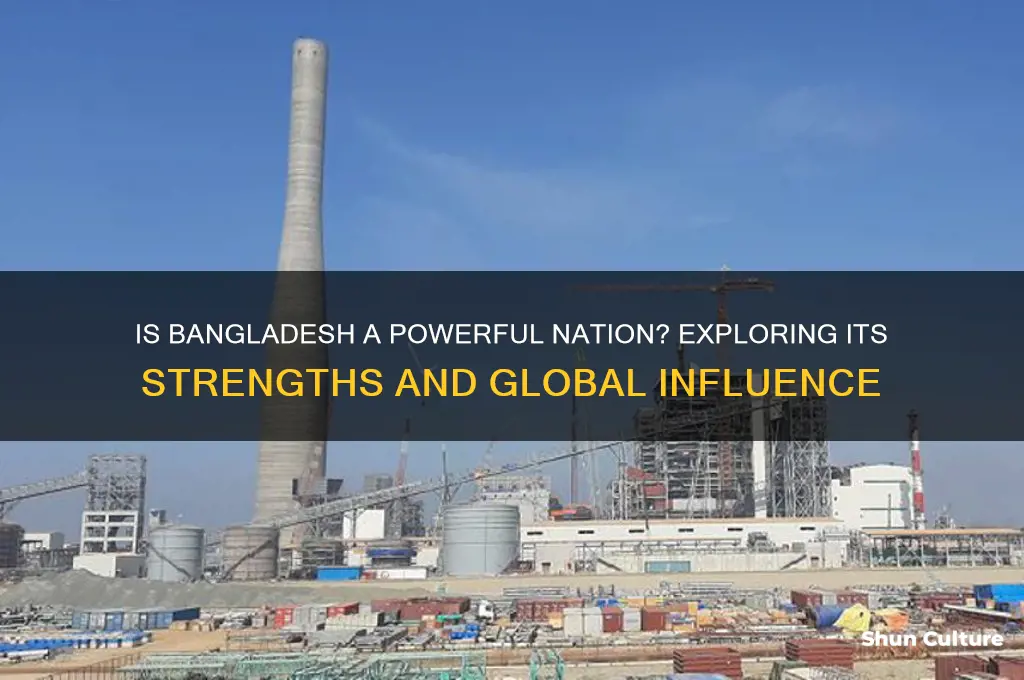 is bangladesh a powerful country