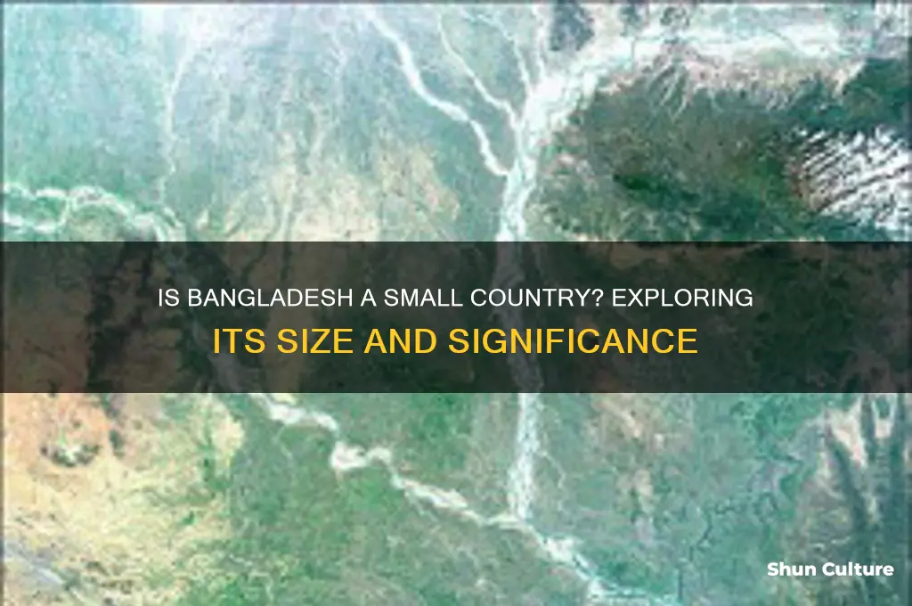 is bangladesh a small country