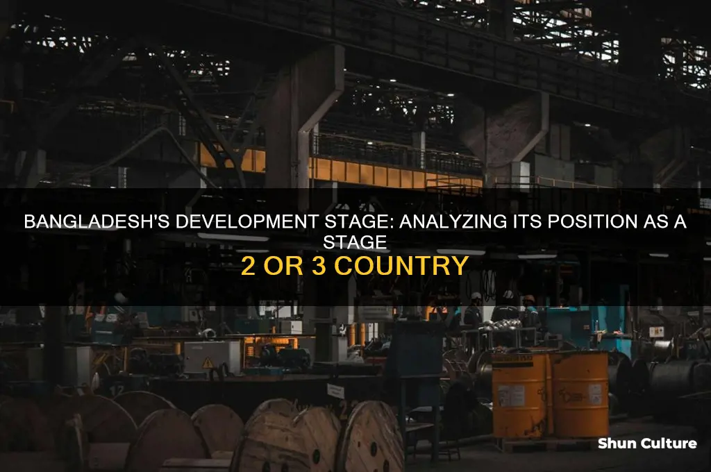 is bangladesh a stage 2 or 3 country