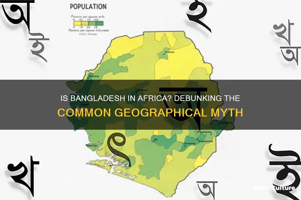 is bangladesh an african country