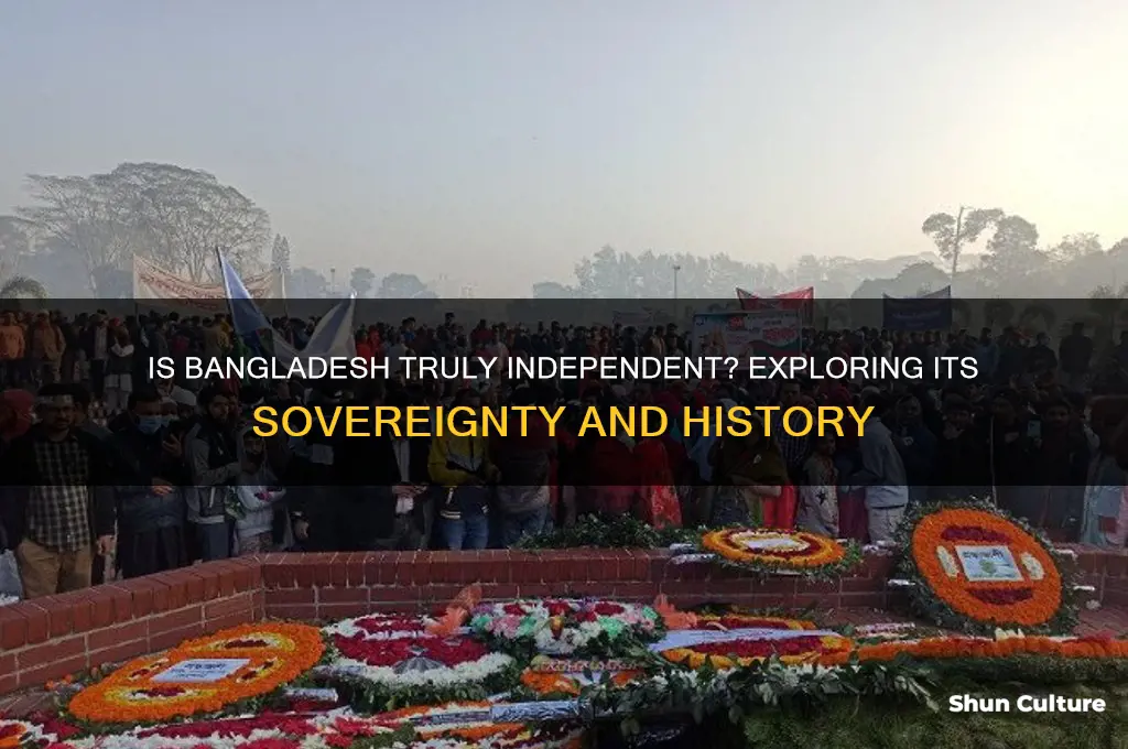 is bangladesh an independent country