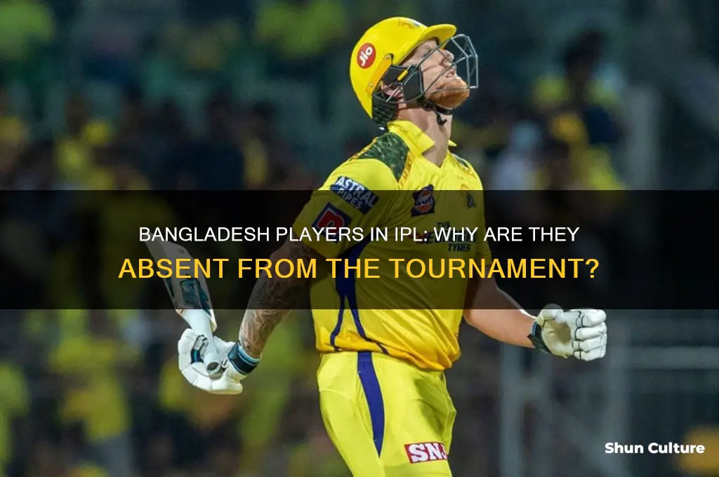 is bangladesh banned from ipl