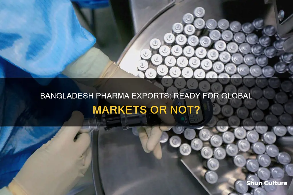 is bangladesh based pharmaceutical industry really ready for export