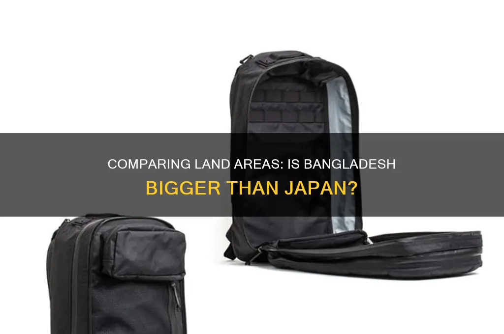 is bangladesh bigger than japan