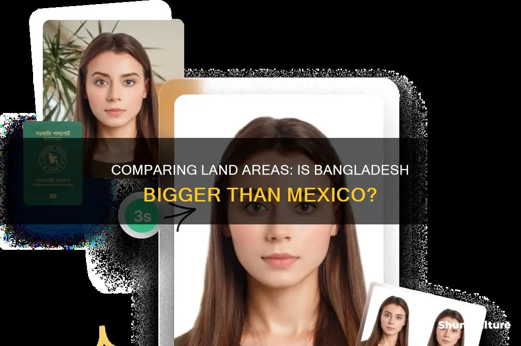 is bangladesh bigger than mexico