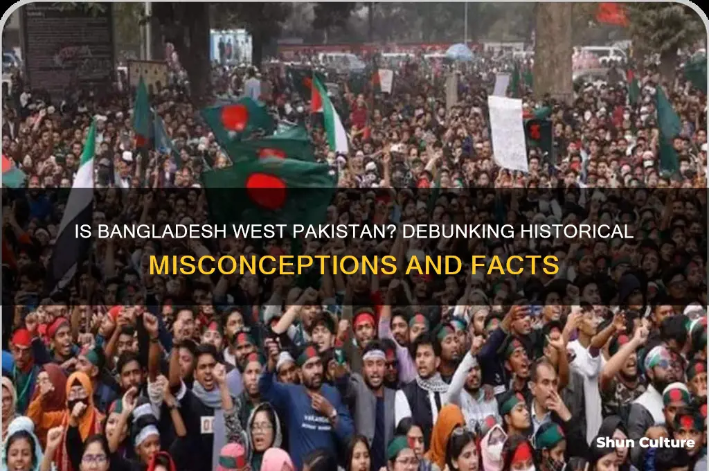 is bangladesh called west pakistan
