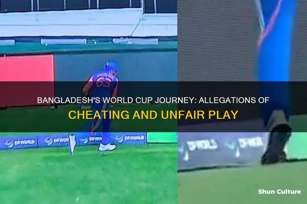 is bangladesh cheted in world cup