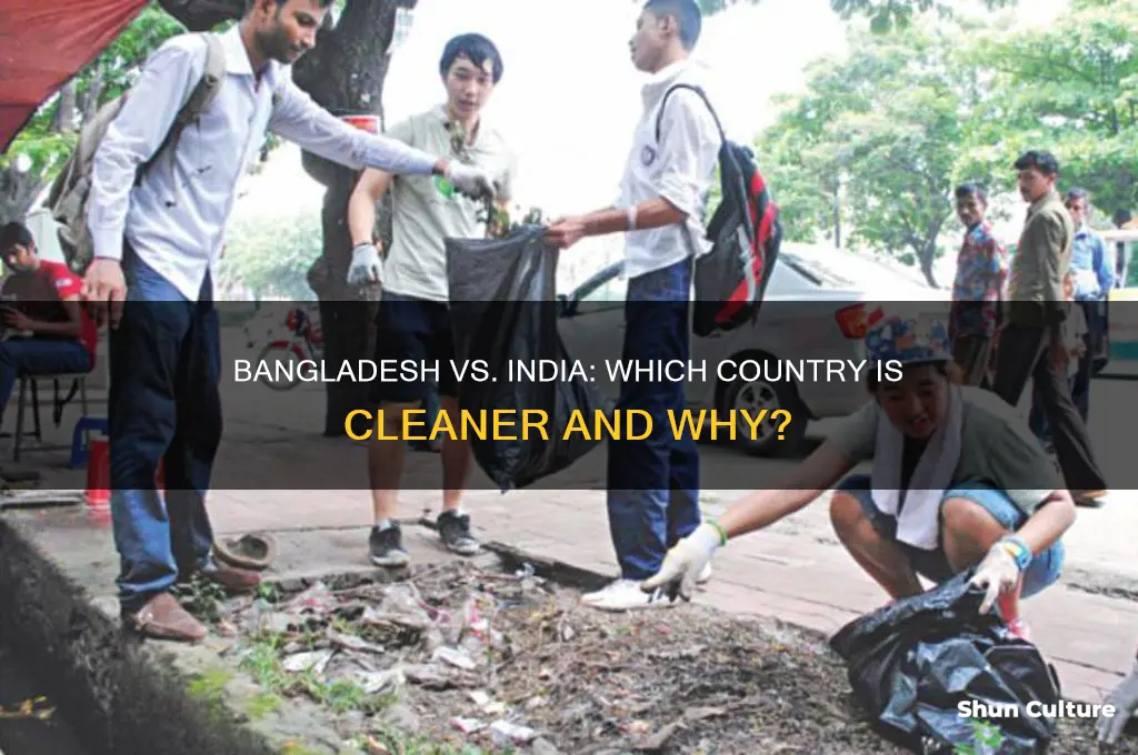 is bangladesh cleaner than india