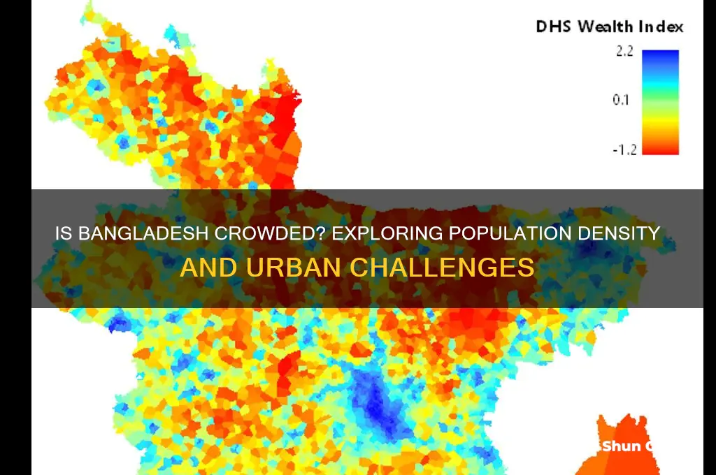 is bangladesh crowded