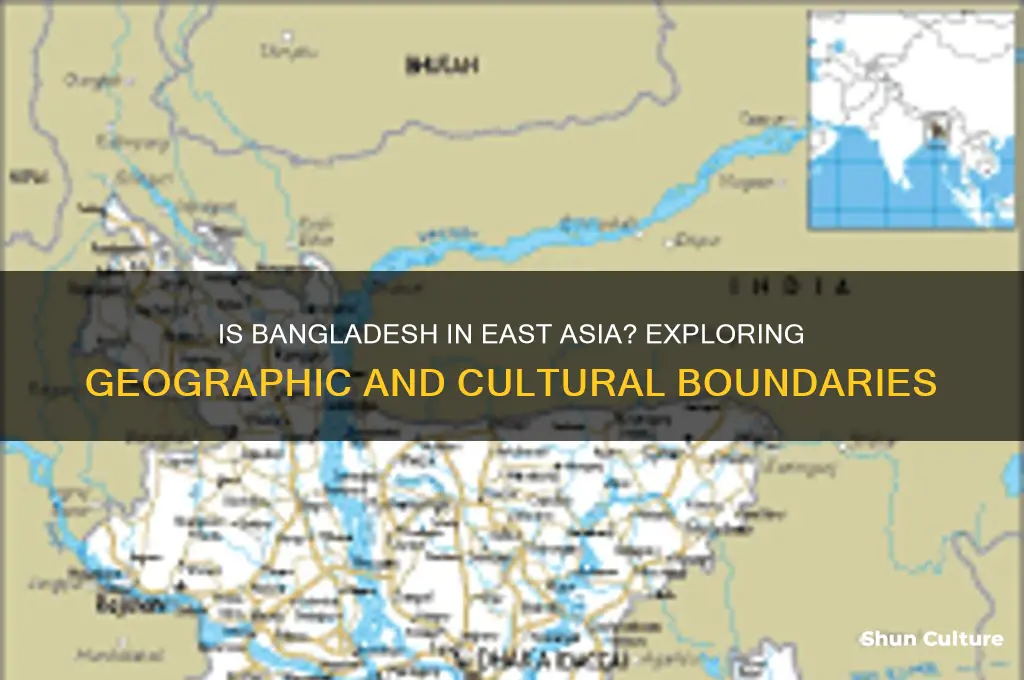 is bangladesh east asia