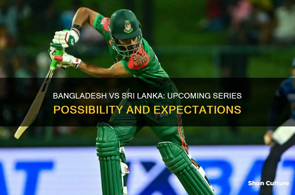 is bangladesh going to have a series against sri lanka