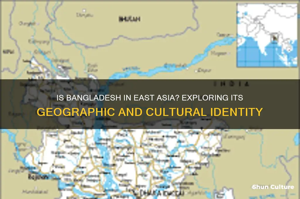 is bangladesh in east asia