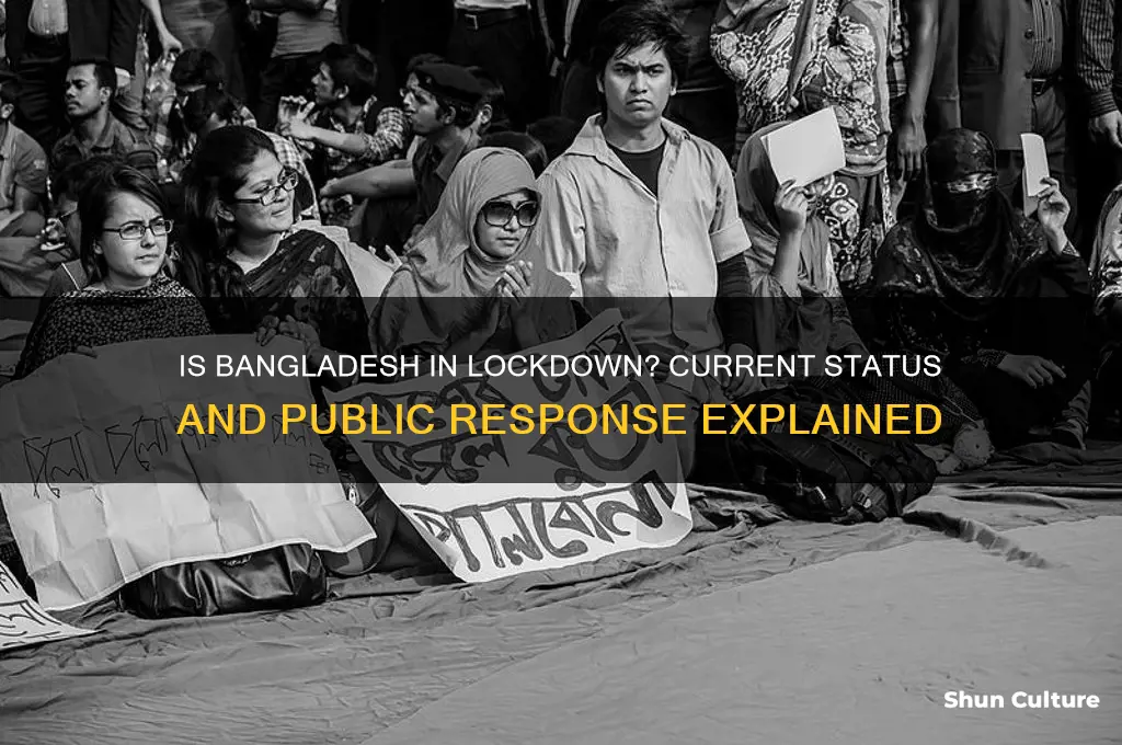 is bangladesh in lock down