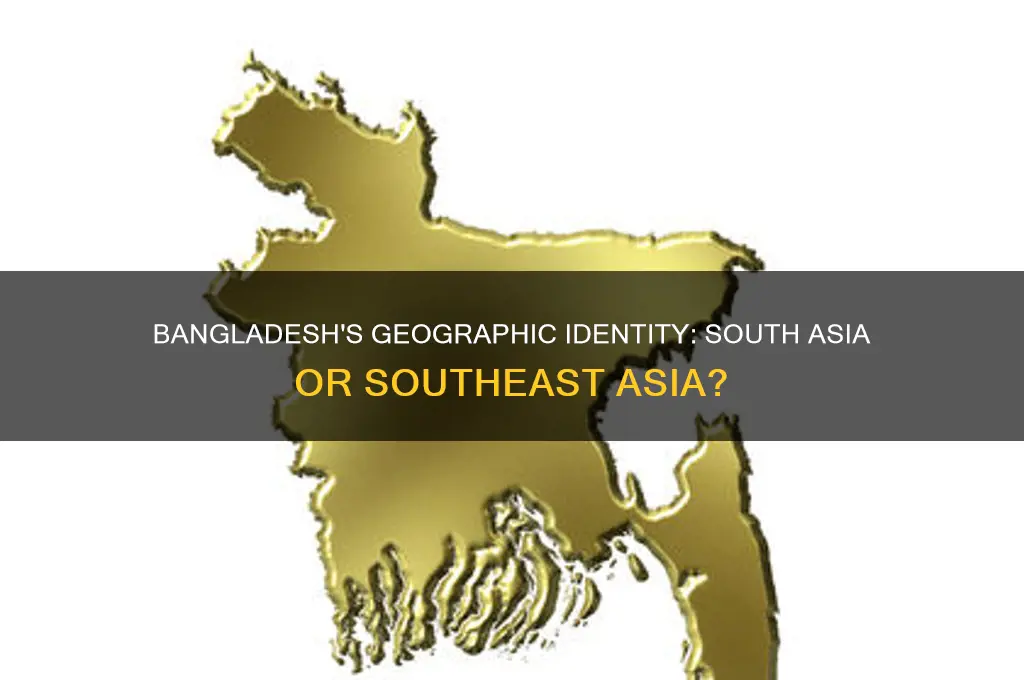 is bangladesh in south asia or southeast asia