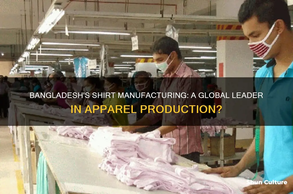 is bangladesh known for making shirts