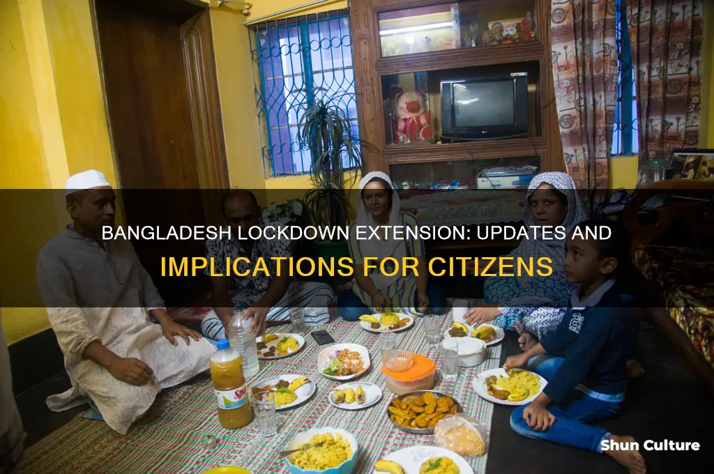 is bangladesh lockdown extended