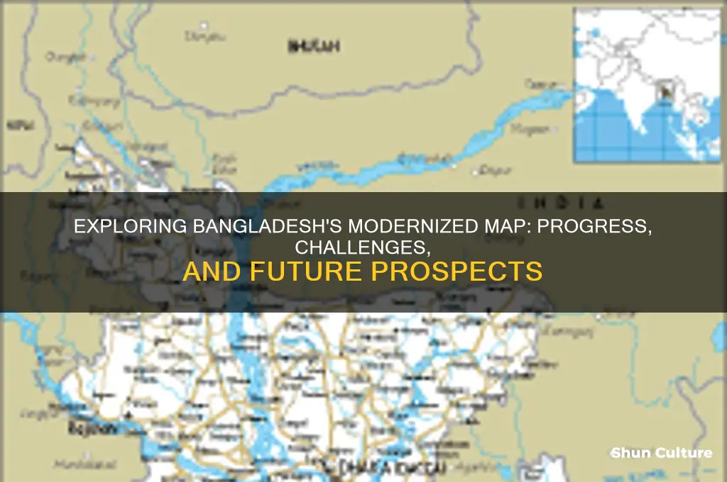 is bangladesh modernized map