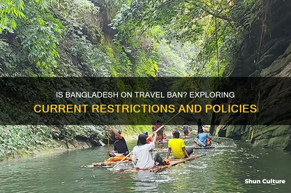 is bangladesh on travel ban