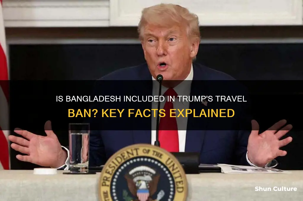 is bangladesh on trump