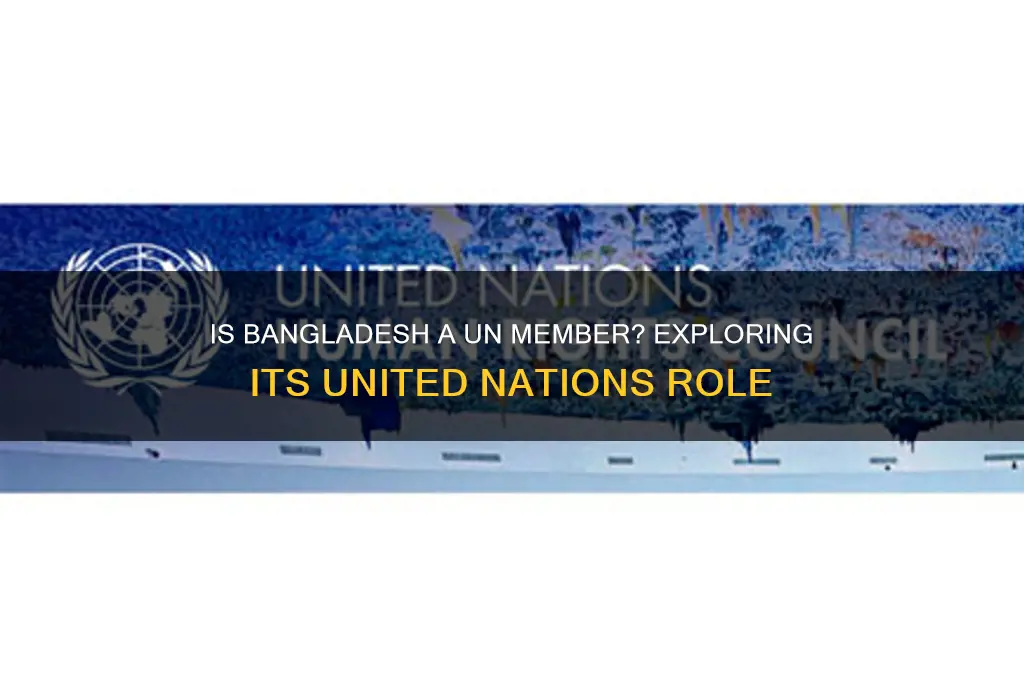 is bangladesh part of the united nations