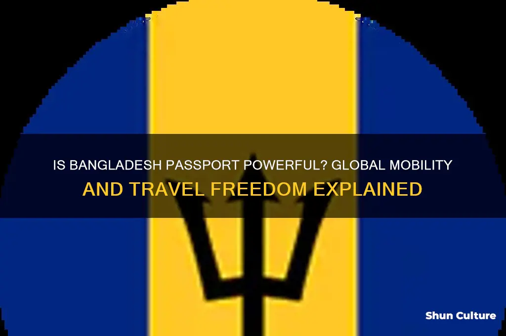 is bangladesh passport powerful