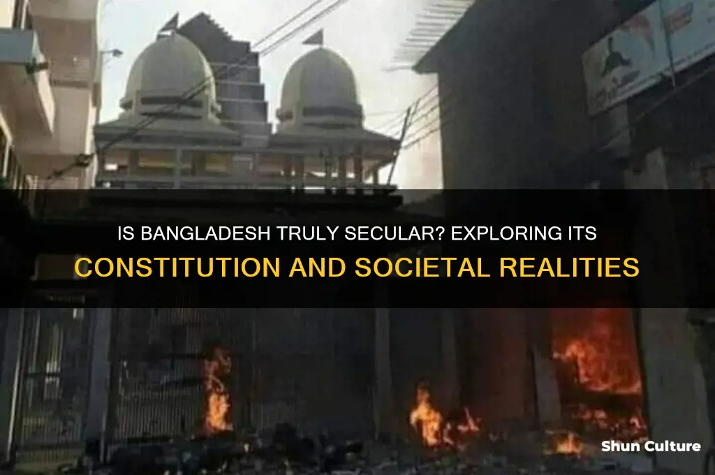 is bangladesh secular