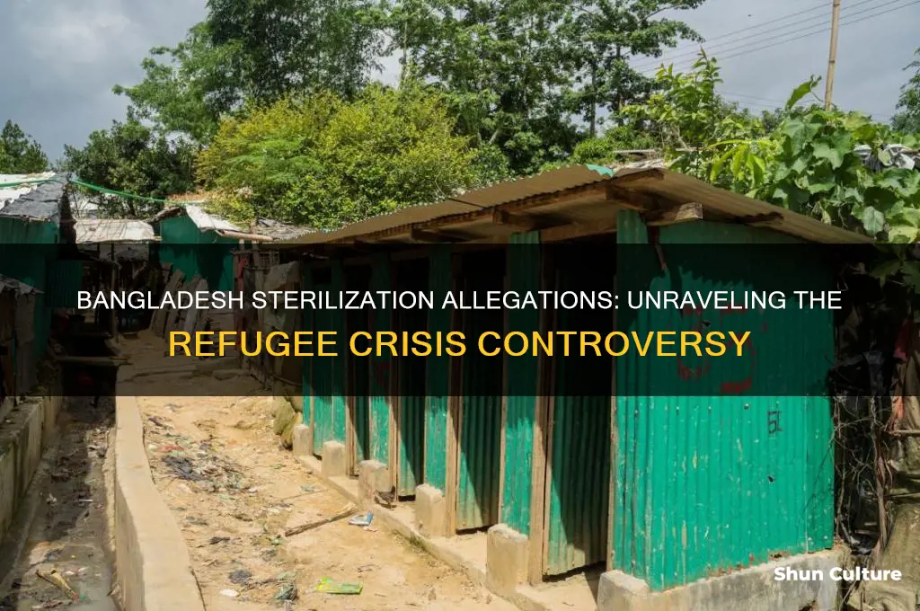 is bangladesh sterilisation refugees news