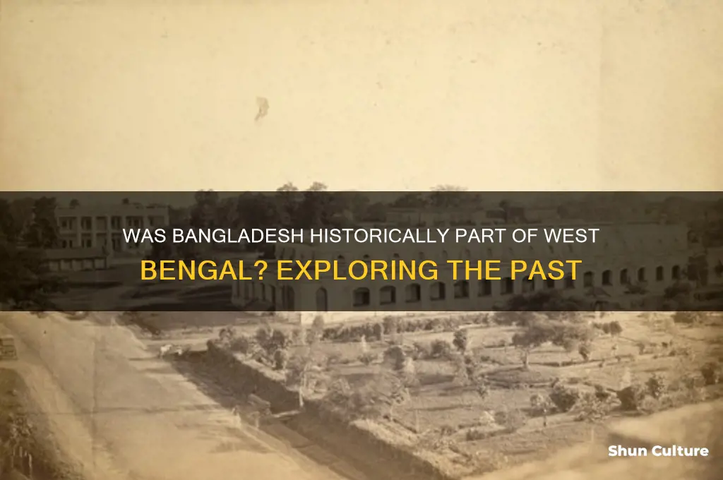 is bangladesh used to be part of west bengal
