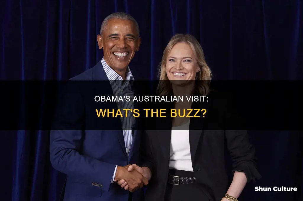 is barack obama coming to australia