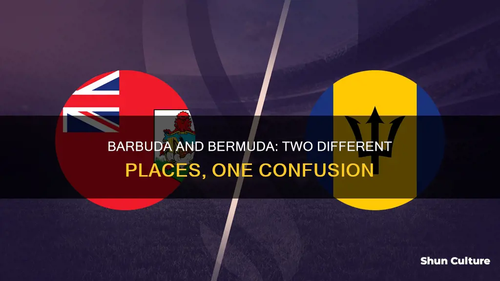 is barbuda and bermuda the same place