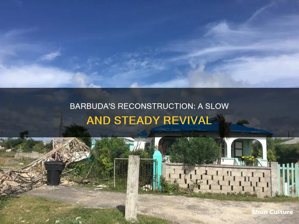 is barbuda rebuilding