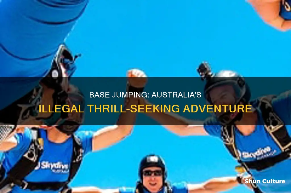 is base jumping illegal in australia